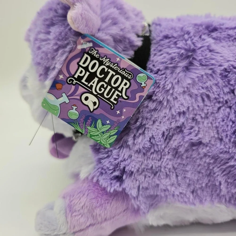 Squishable Phlox the Cat Mini Plush Purple Heterochromia Eyes SQU-118964 NWT